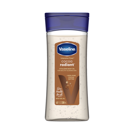 زيت جسم بزبدة الكاكاو للعناية المكثفة من فازلين 200مل Vaseline Intensive Care Cocoa Radiant Body Oil 200ml
